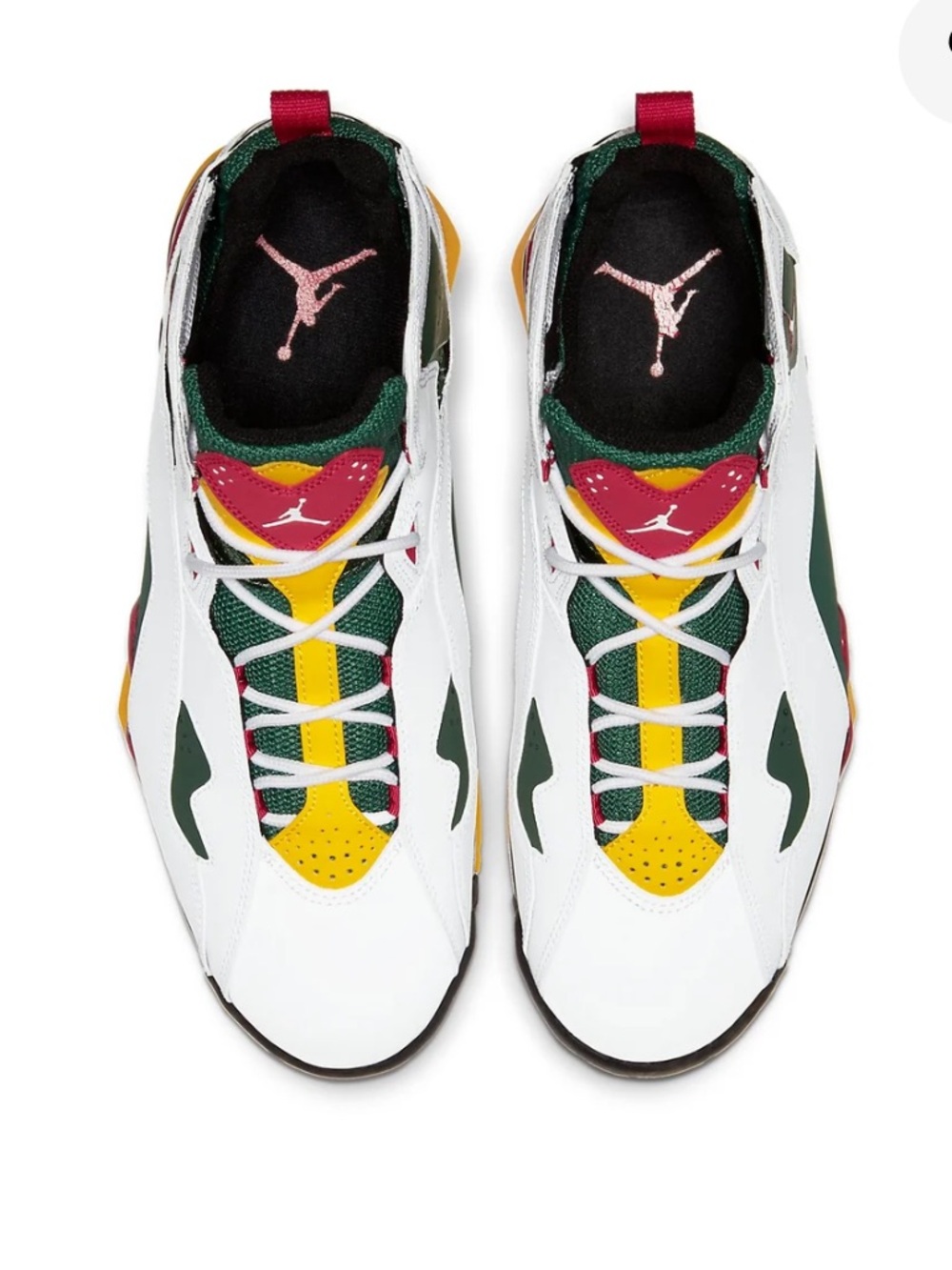 Air Jordan True Flight 'White Fir Amarillo